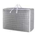 Wholesale custom foldable large capacity oxford clothes quilt storage bag dust-proof clothing moving bag waterproof storage box